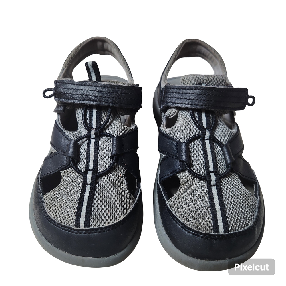 Columbia Kids Black and Gray Sandals